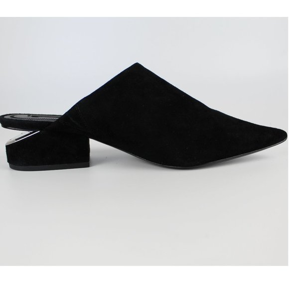 NEW Alexander Wang Pointy Toe Suede Mule - Picture 2 of 16